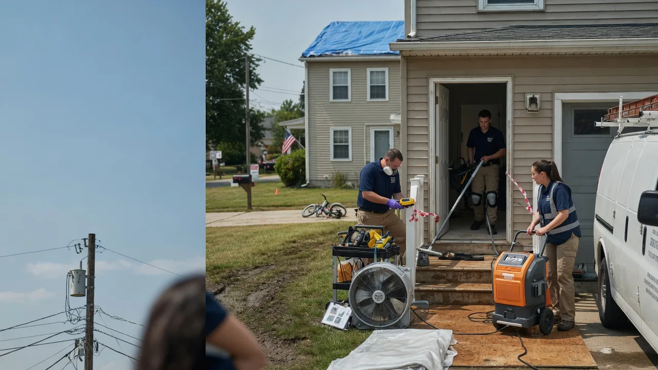 Water Damage Repair in Santo, TX near me